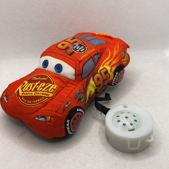 Disney Pixar Cars Lightning McQueen Plush Soft Toy 7" - Picture 10 of 15